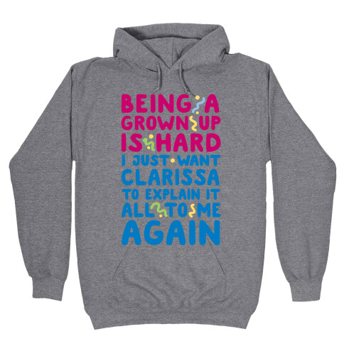 Clarissa Explains It All Hooded Sweatshirt