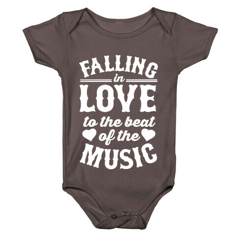Falling In Love to the Beat of the Music Baby One-Piece