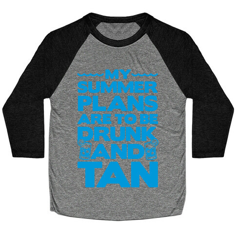 My Summer Plans Baseball Tee