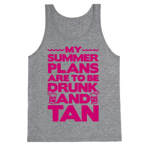 My Summer Plans Tank Top