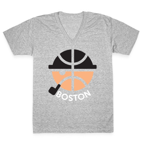 Boston Ball V-Neck Tee Shirt