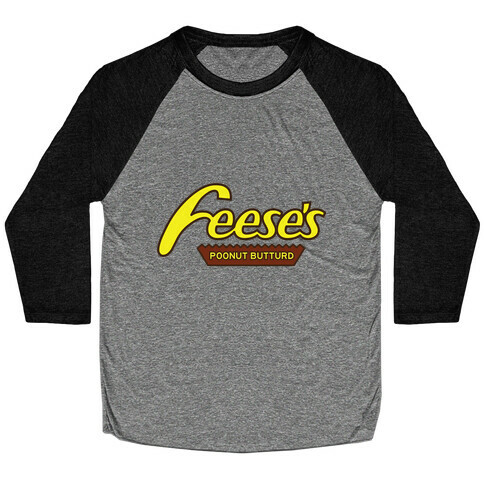 Feces Pieces Baseball Tee