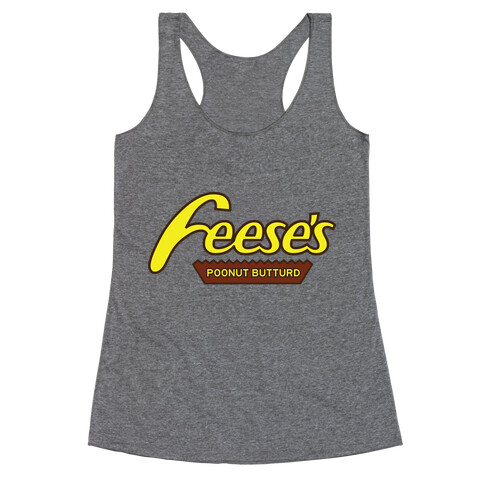 Feces Pieces Racerback Tank Top