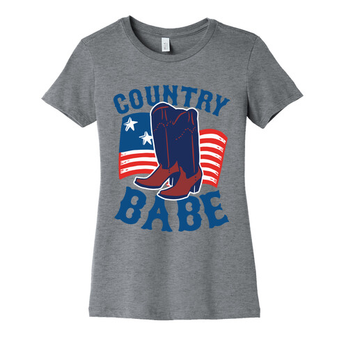 Country Babe Womens T-Shirt