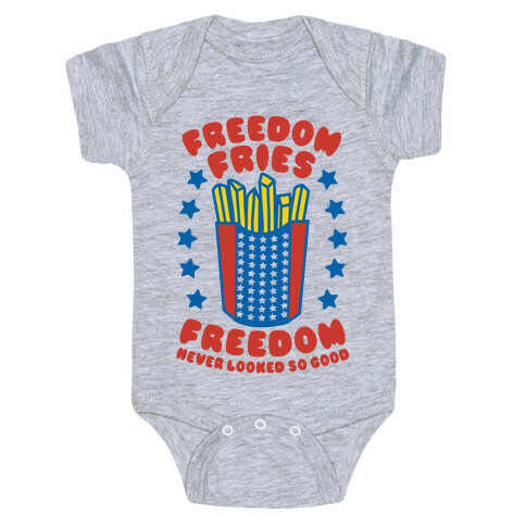 Freedom Fries Baby One-Piece