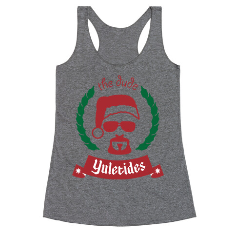 The Dude Yuletides Racerback Tank Top