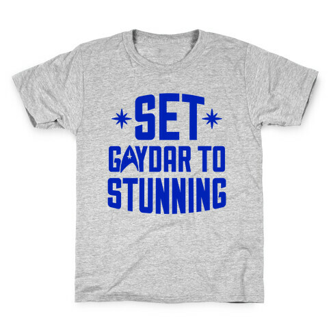 Set Gaydar To Stunning Kids T-Shirt