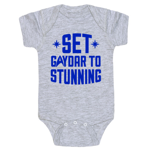 Set Gaydar To Stunning Baby One-Piece