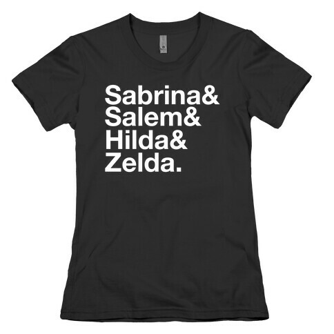 Sabrina List Womens T-Shirt