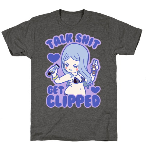 Talk Shit Get Clipped Johnny Cutter Parody T-Shirt