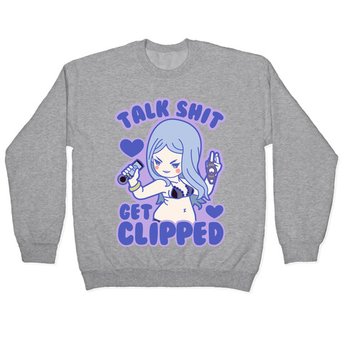 Talk Shit Get Clipped Johnny Cutter Parody Pullover