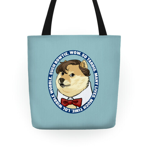 The Doctor Doge Tote