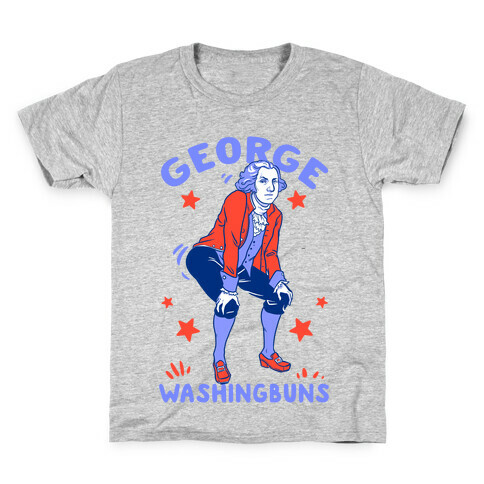 George Washingbuns Kids T-Shirt