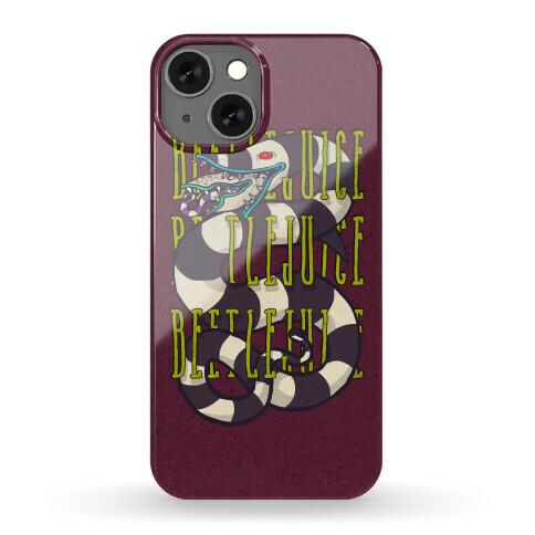 Beetlejuice Sandworm Phone Case