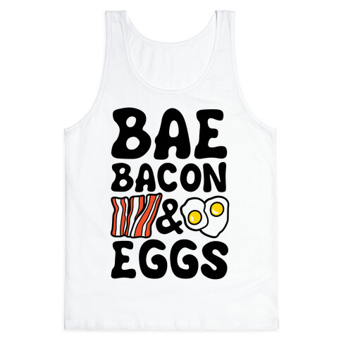 Bae Bacon and Eggs Tank Top