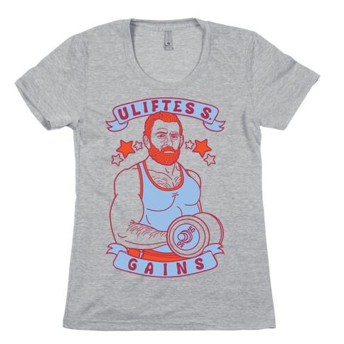 Uliftes S. Gains Womens T-Shirt