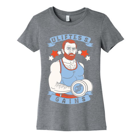 Uliftes S. Gains Womens T-Shirt