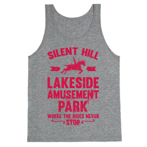 Silent Hill Lakeside Amusement Park Where The Rides Never Stop Tank Top