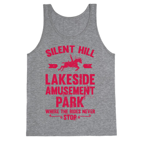 Silent Hill Lakeside Amusement Park Where The Rides Never Stop Tank Top