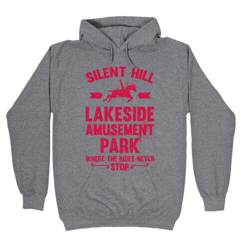 Silent Hill Lakeside Amusement Park Where The Rides Never Stop Hooded Sweatshirt