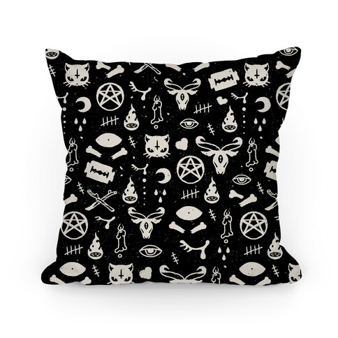 Cute Occult Pattern Pillow Pillow