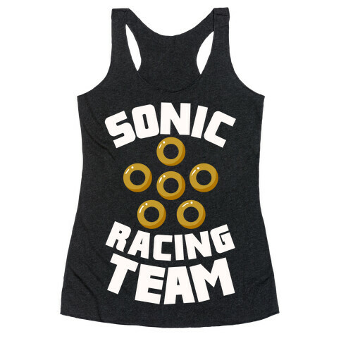 Sonic Racing Team Racerback Tank Top