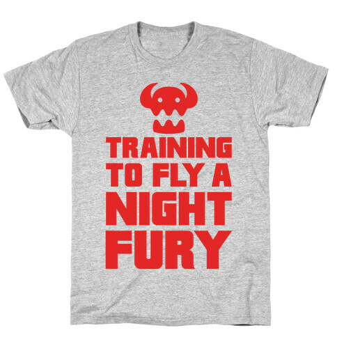 Training To Fly A Nightfury T-Shirt