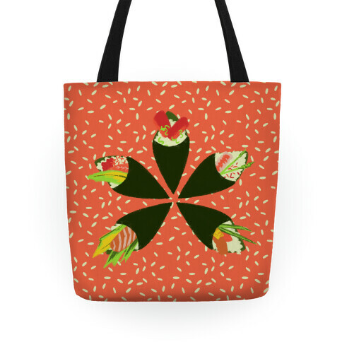 Japanese Floral Sushi Tote