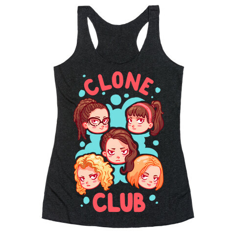 Clone Club Cuties Parody Racerback Tank Top