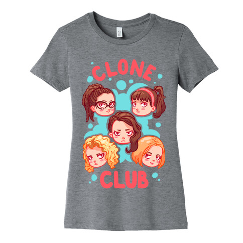 Clone Club Cuties Parody Womens T-Shirt