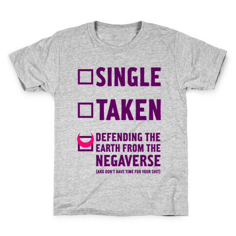 Single, Taken, Sailor Moon Kids T-Shirt