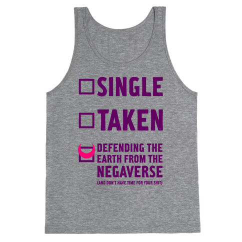 Single, Taken, Sailor Moon Tank Top