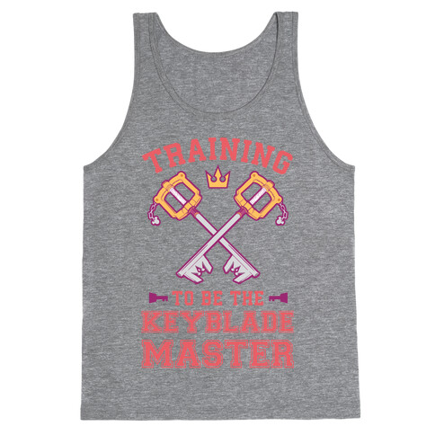 Training To Be The Keyblade Master Tank Top