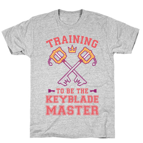 Training To Be The Keyblade Master T-Shirt