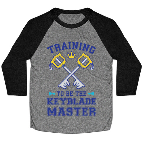 Training To Be The Keyblade Master Baseball Tee