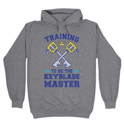 Training To Be The Keyblade Master Hooded Sweatshirt