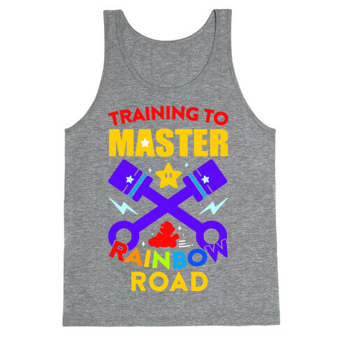 Training To Master Rainbow Road Tank Top