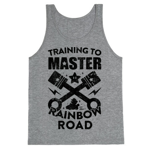 Training To Master Rainbow Road (vintage) Tank Top