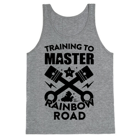 Training To Master Rainbow Road Tank Top