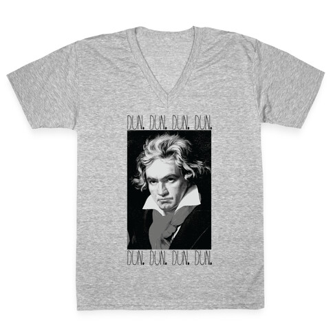 Beethoven V-Neck Tee Shirt