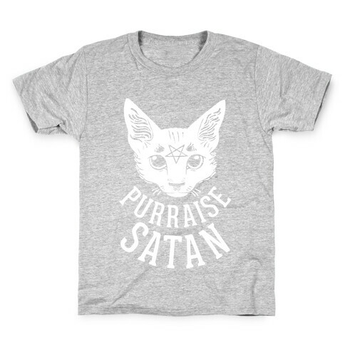 Purraise Satan Kids T-Shirt