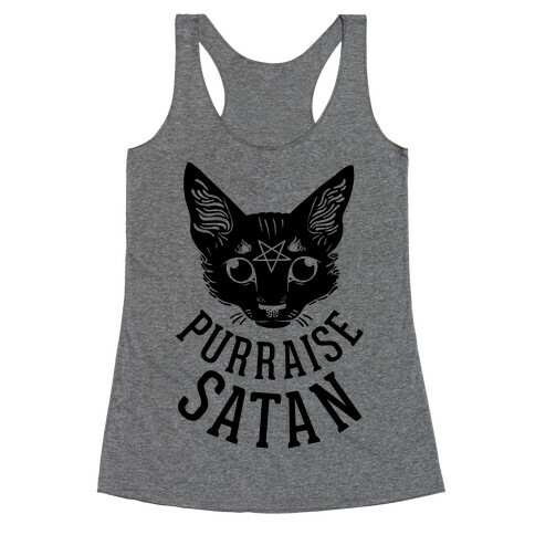 Purraise Satan Racerback Tank Top