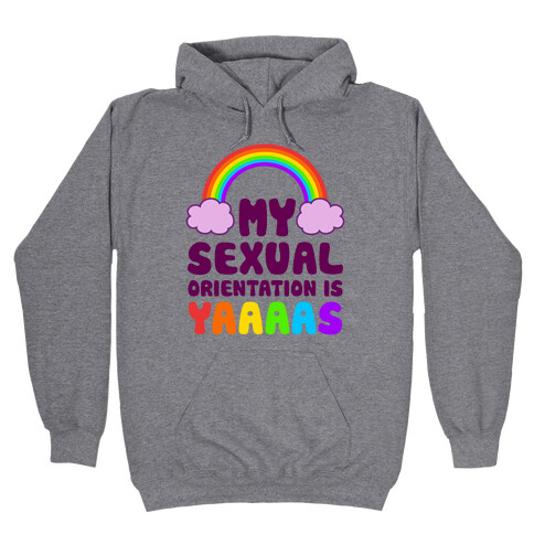 My Sexual Orientation Is YAAAAS Hooded Sweatshirt