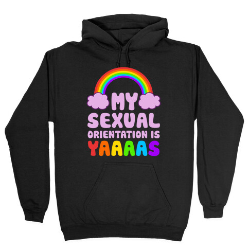 My Sexual Orientation Is YAAAAS Hooded Sweatshirt