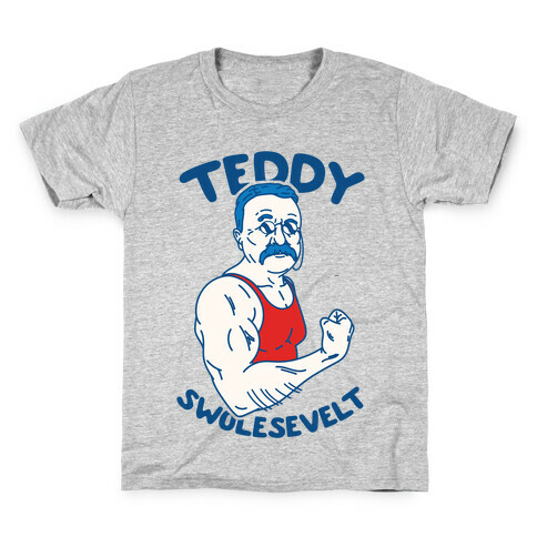 Teddy Swolesevelt Kids T-Shirt
