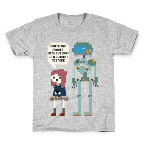 Confusing Robots With Cyborgs Kids T-Shirt