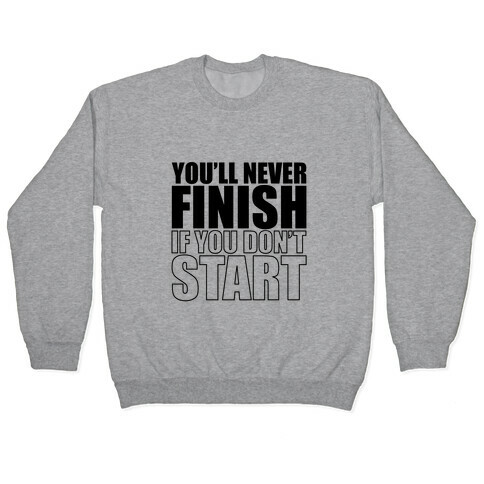 Never finish Pullover