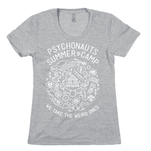 Psychonauts Summer Camp Womens T-Shirt