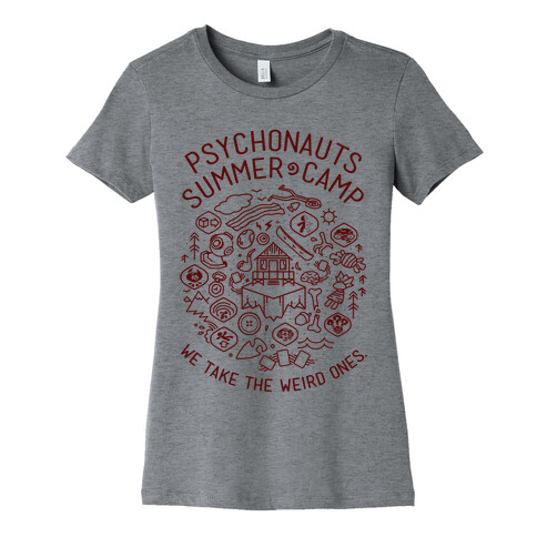 Psychonauts Summer Camp Womens T-Shirt