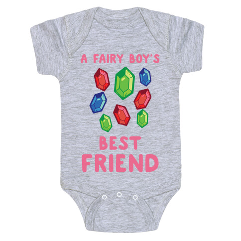 A Fairy Boy's Best Friend Baby One-Piece